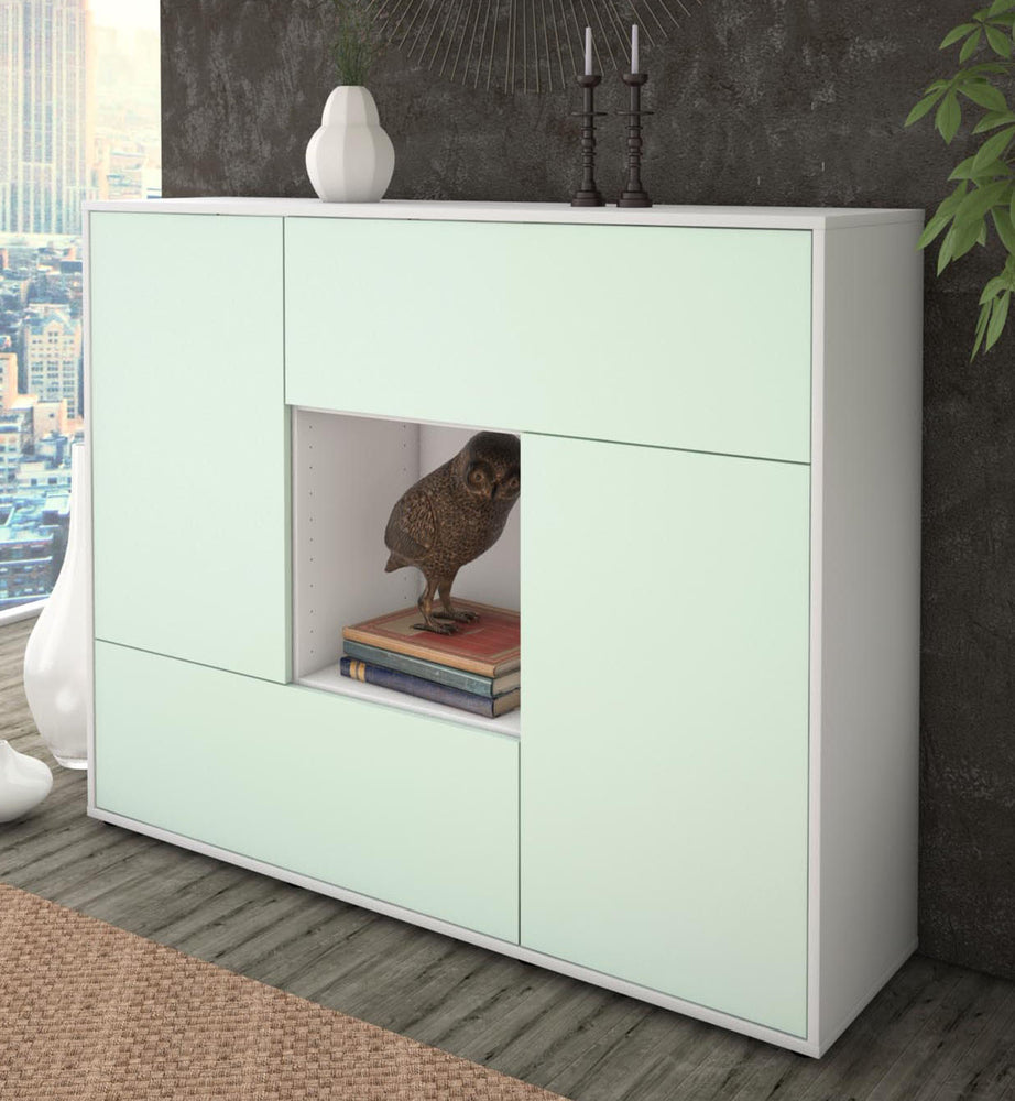 Highboard Vicky, Mint Studio (136x108x35cm) - Dekati GmbH