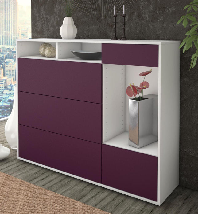 Highboard Viona, Lila Studio (136x108x35cm) - Dekati GmbH