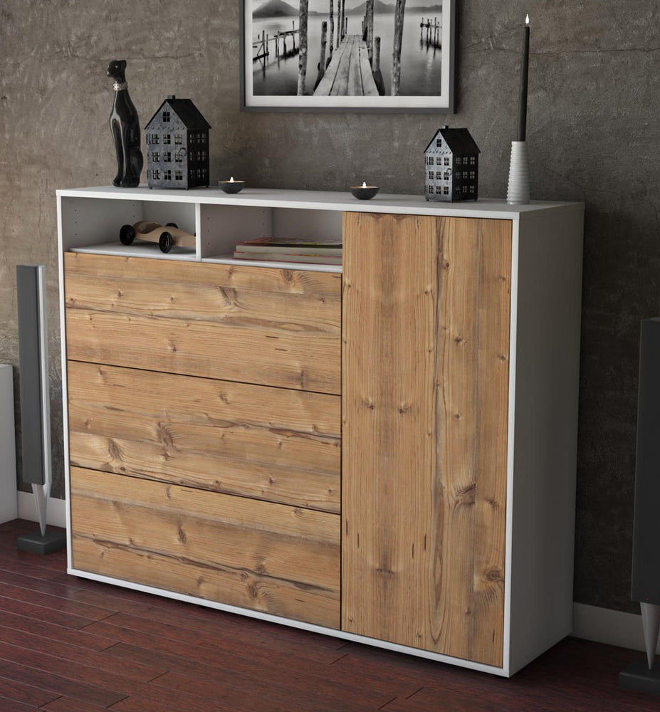 Highboard Vita, Pinie Studio (136x108x35cm) - Dekati GmbH