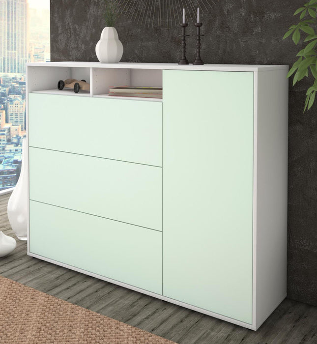 Highboard Vita, Mint Studio (136x108x35cm) - Dekati GmbH