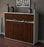 Highboard Viviana, Walnuss Studio (136x108x35cm) - Dekati GmbH