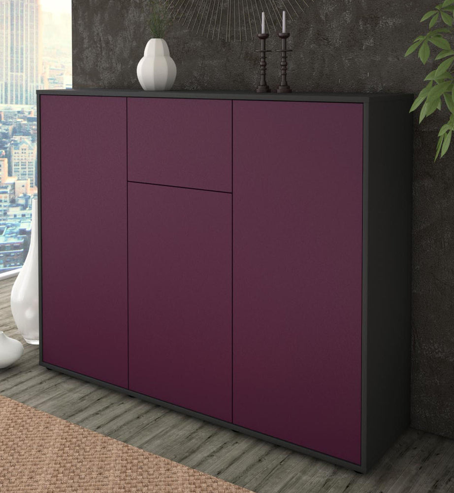 Highboard Lya, Lila Studio (136x108x35cm) - Dekati GmbH