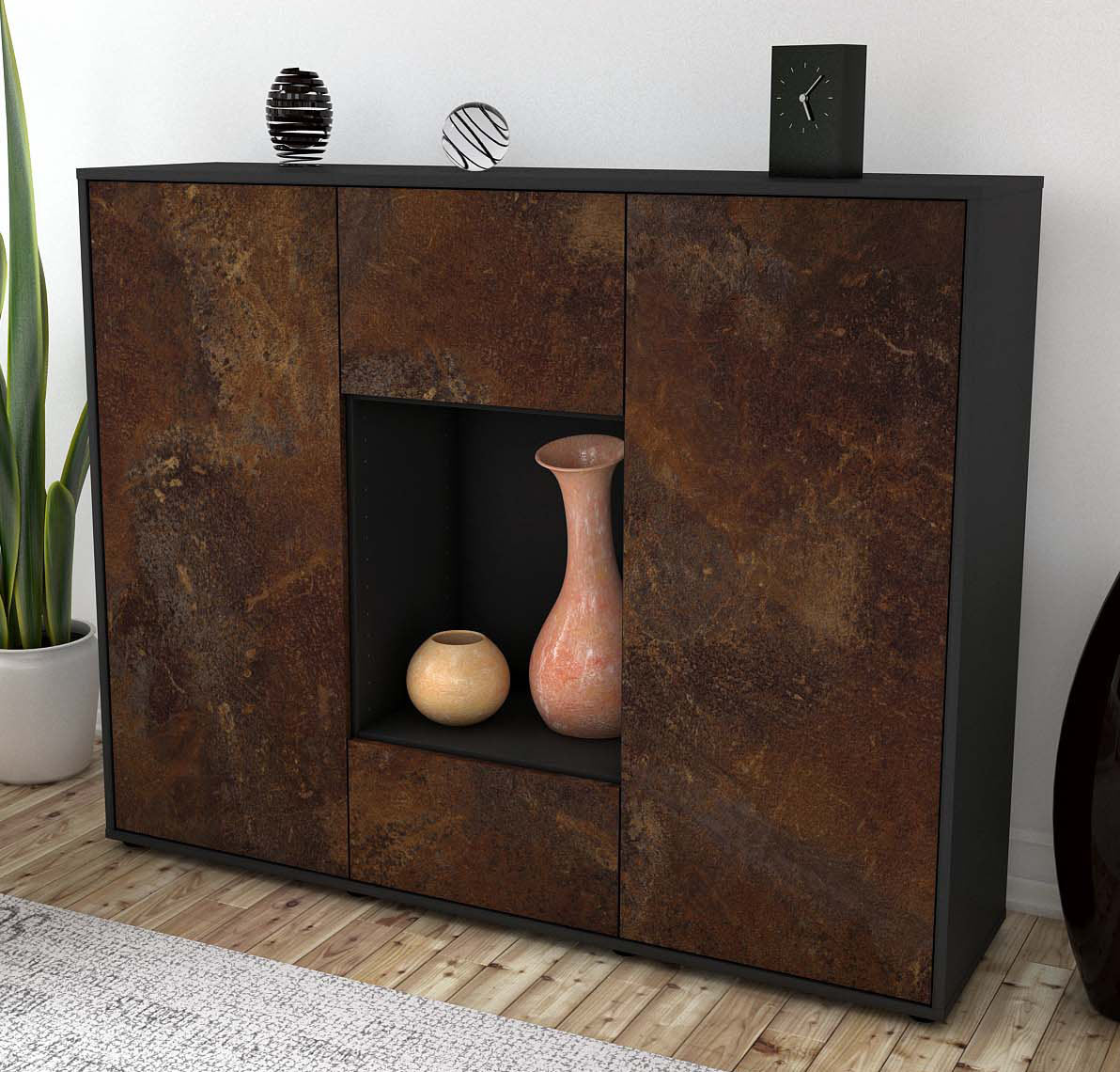 Highboard Manuela, Rost Studio (136x108x35cm) - Dekati GmbH