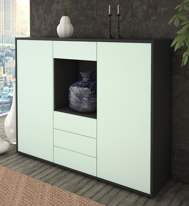 Highboard Mariella, Mint Studio (136x108x35cm) - Dekati GmbH