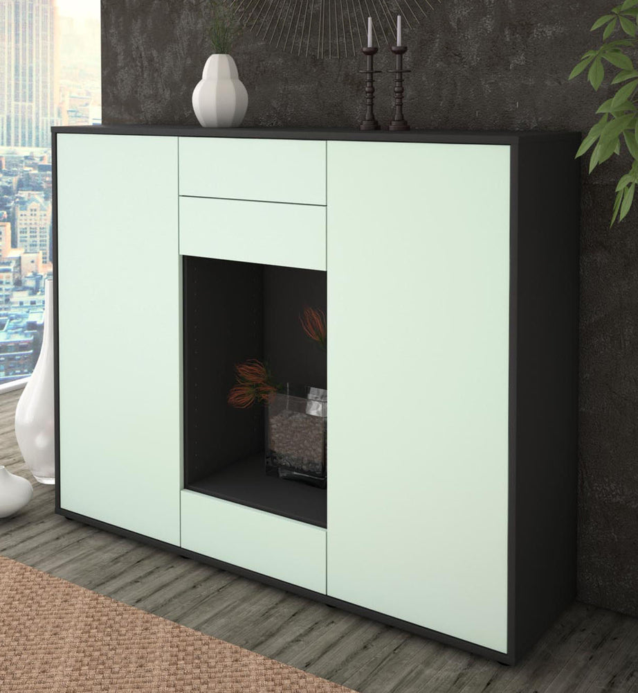 Highboard Marika, Mint Studio (136x108x35cm) - Dekati GmbH