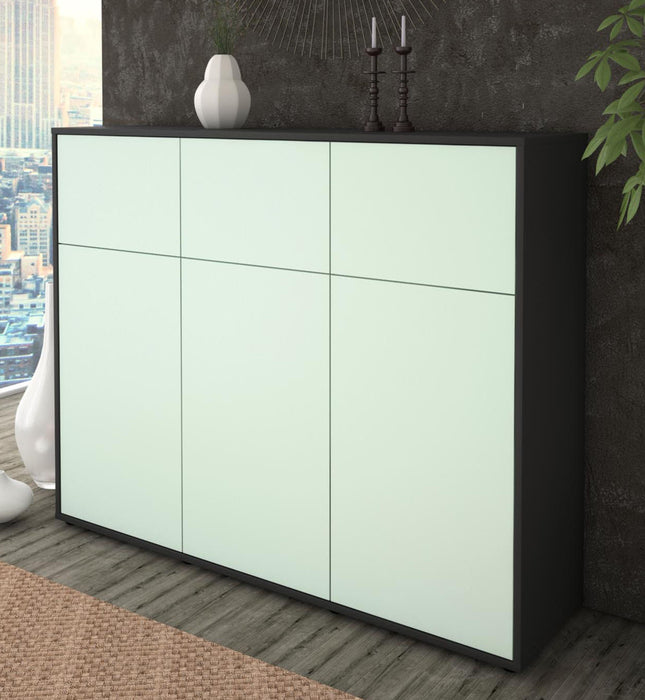 Highboard Marisa, Mint Studio (136x108x35cm) - Dekati GmbH