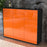 Highboard Matea, Orange Studio (136x108x35cm) - Dekati GmbH