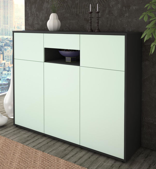 Highboard Matilda, Mint Studio (136x108x35cm) - Dekati GmbH