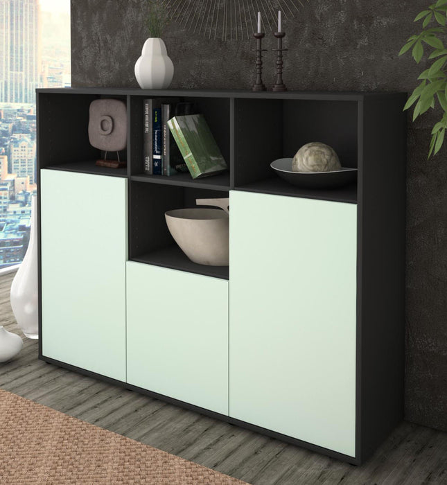 Highboard Mia, Mint Studio (136x108x35cm) - Dekati GmbH