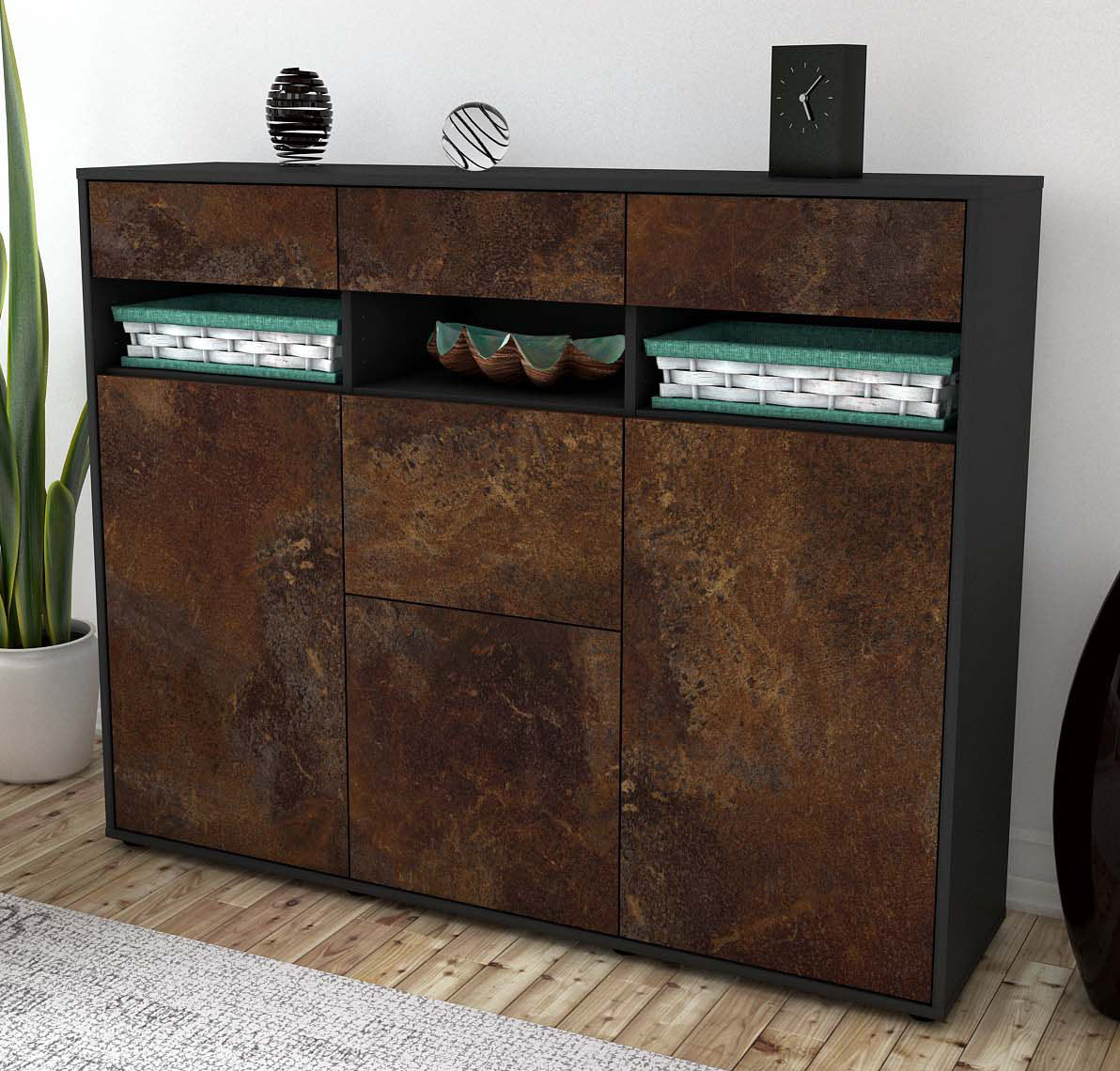 Highboard Michaela, Rost Studio (136x108x35cm) - Dekati GmbH