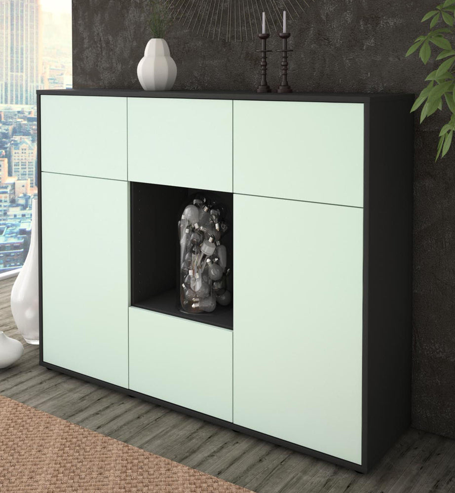 Highboard Milou, Mint Studio (136x108x35cm) - Dekati GmbH