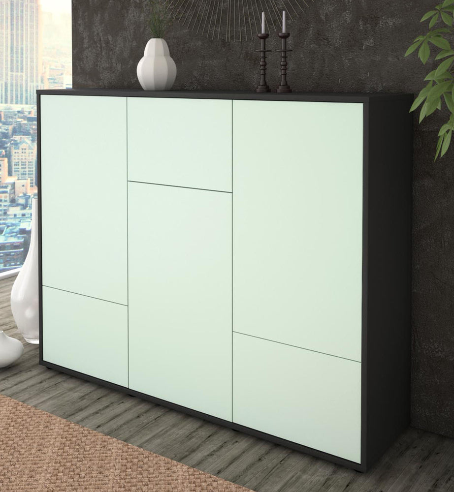 Highboard Mira, Mint Studio (136x108x35cm) - Dekati GmbH