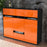 Highboard Monia, Orange Studio (136x108x35cm) - Dekati GmbH