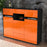 Highboard Nella, Orange Studio (136x108x35cm) - Dekati GmbH