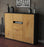 Highboard Nikola, Eiche Studio (136x108x35cm) - Dekati GmbH