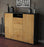 Highboard Nives, Eiche Studio (136x108x35cm) - Dekati GmbH