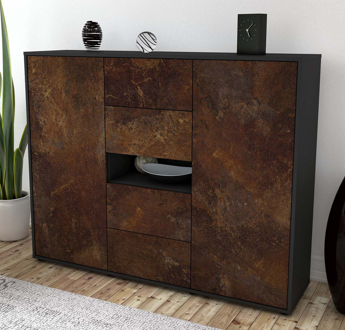 Highboard Noelia, Rost Studio (136x108x35cm) - Dekati GmbH