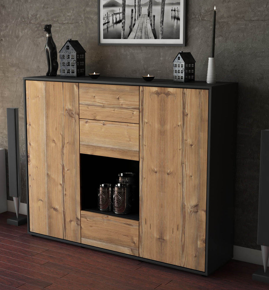 Highboard Nora, Pinie Studio (136x108x35cm) - Dekati GmbH