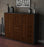 Highboard Pasquale, Walnuss Studio (136x108x35cm) - Dekati GmbH