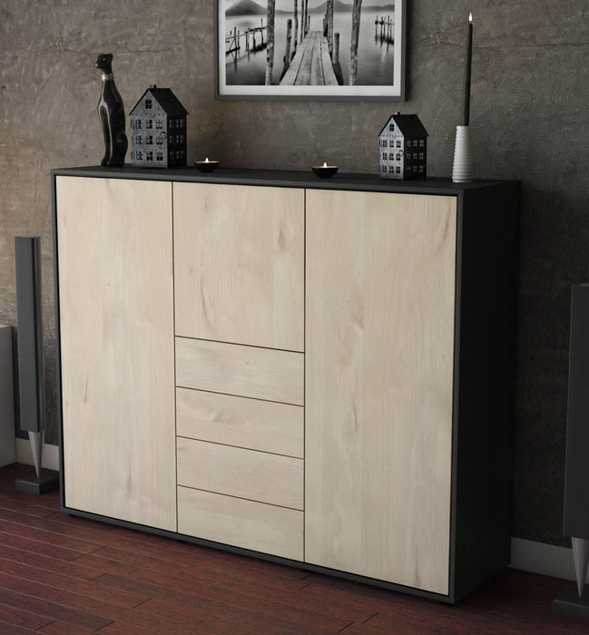 Highboard Pasquale, Zeder Studio (136x108x35cm) - Dekati GmbH