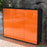 Highboard Patricia, Orange Studio (136x108x35cm) - Dekati GmbH