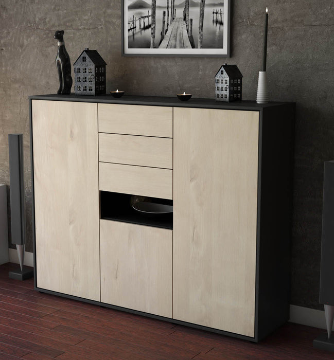 Highboard Paulina, Zeder Studio (136x108x35cm) - Dekati GmbH