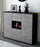 Highboard Penelope, Beton Studio (136x108x35cm) - Dekati GmbH