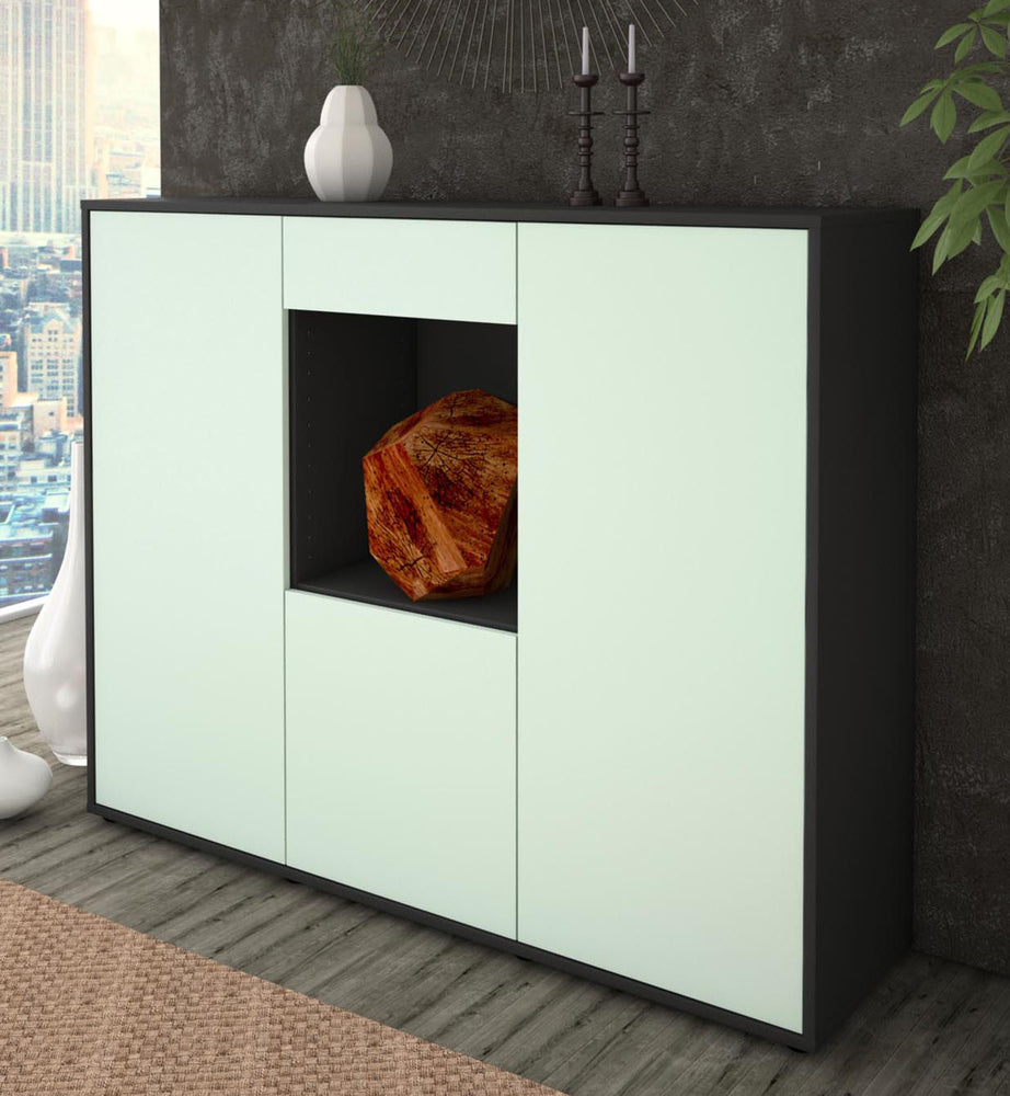 Highboard Peppina, Mint Studio (136x108x35cm) - Dekati GmbH