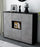 Highboard Pippa, Beton Studio (136x108x35cm) - Dekati GmbH