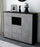 Highboard Rachelle, Beton Studio (136x108x35cm) - Dekati GmbH