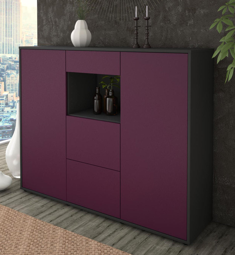 Highboard Rachelle, Lila Studio (136x108x35cm) - Dekati GmbH