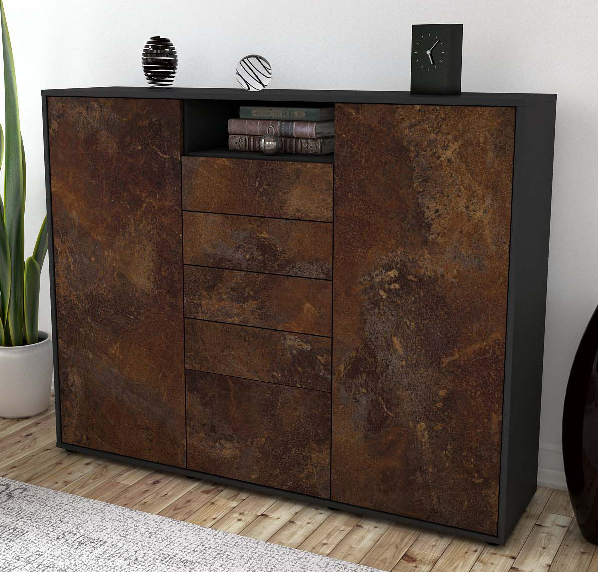 Highboard Ravena, Rost Studio (136x108x35cm) - Dekati GmbH