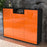 Highboard Ravena, Orange Studio (136x108x35cm) - Dekati GmbH