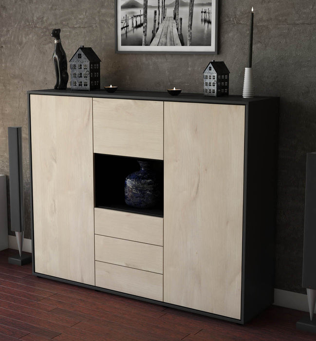 Highboard Ravenna, Zeder Studio (136x108x35cm) - Dekati GmbH