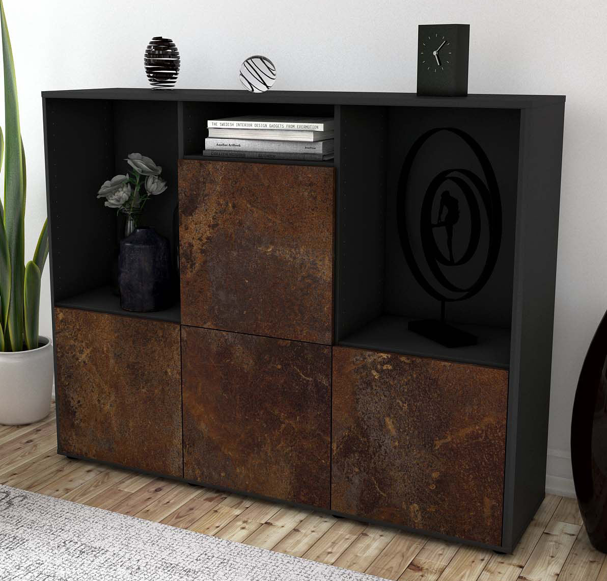 Highboard Saskia, Rost Studio (136x108x35cm) - Dekati GmbH