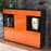 Highboard Selena, Orange Studio (136x108x35cm) - Dekati GmbH