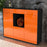 Highboard Serafina, Orange Studio (136x108x35cm) - Dekati GmbH