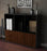 Highboard Seraphine, Walnuss Studio (136x108x35cm) - Dekati GmbH