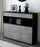 Highboard Stella, Beton Studio (136x108x35cm) - Dekati GmbH