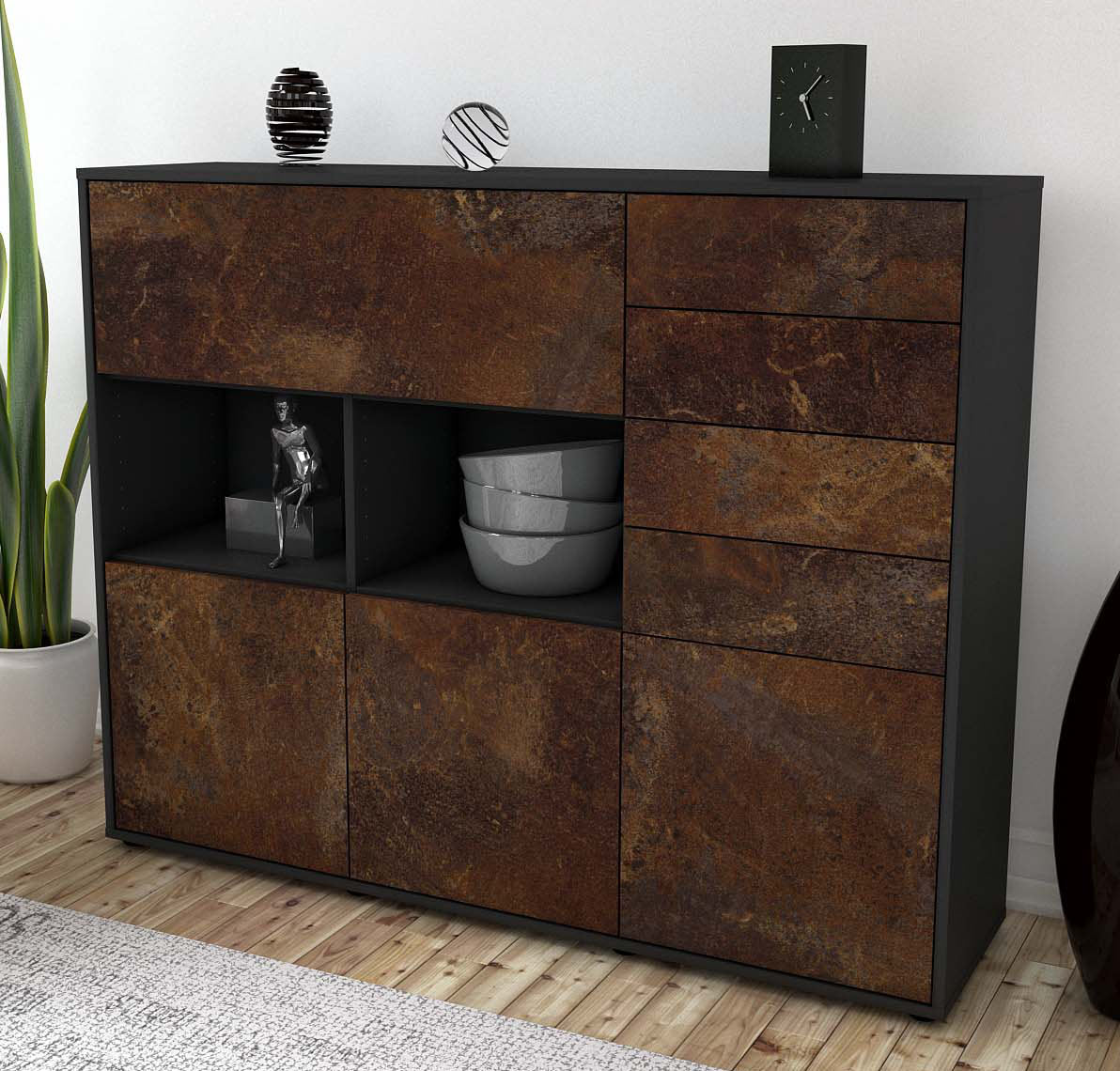 Highboard Vanda, Rost Studio (136x108x35cm) - Dekati GmbH