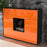 Highboard Vicky, Orange Studio (136x108x35cm) - Dekati GmbH