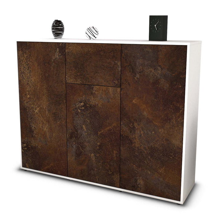 Highboard Lya, Rost Seite (136x108x35cm) - Dekati GmbH