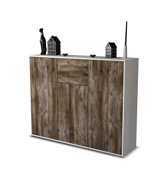 Highboard Lya, Treibholz Seite (136x108x35cm) - Dekati GmbH