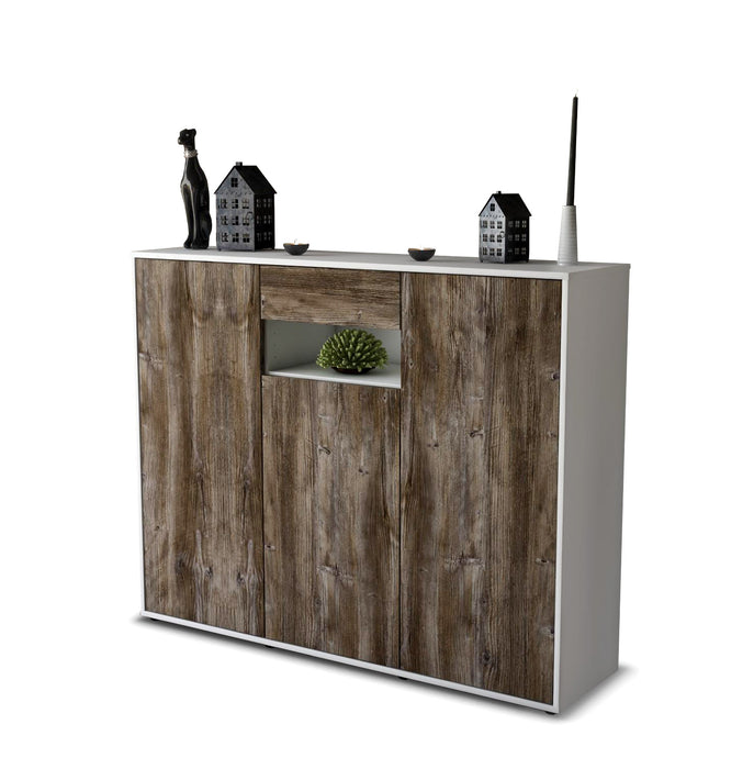 Highboard Madalena, Treibholz Seite (136x108x35cm) - Dekati GmbH