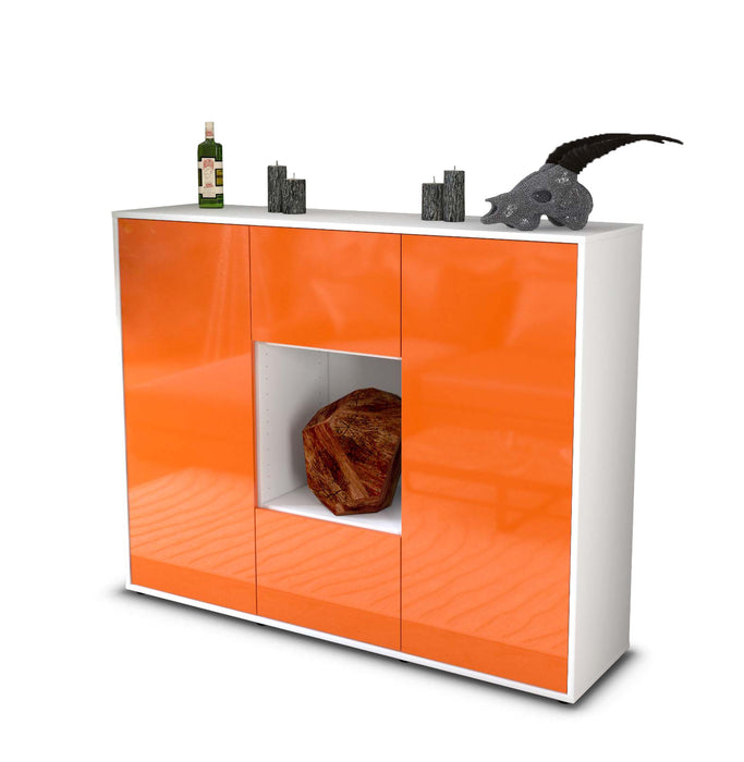 Highboard Mali, Orange Seite (136x108x35cm) - Dekati GmbH