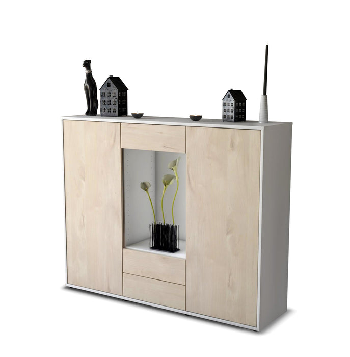 Highboard Marilena, Zeder Seite (136x108x35cm) - Dekati GmbH