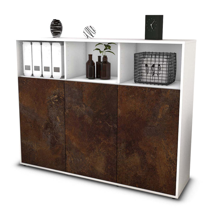 Highboard Marina, Rost Seite (136x108x35cm) - Dekati GmbH