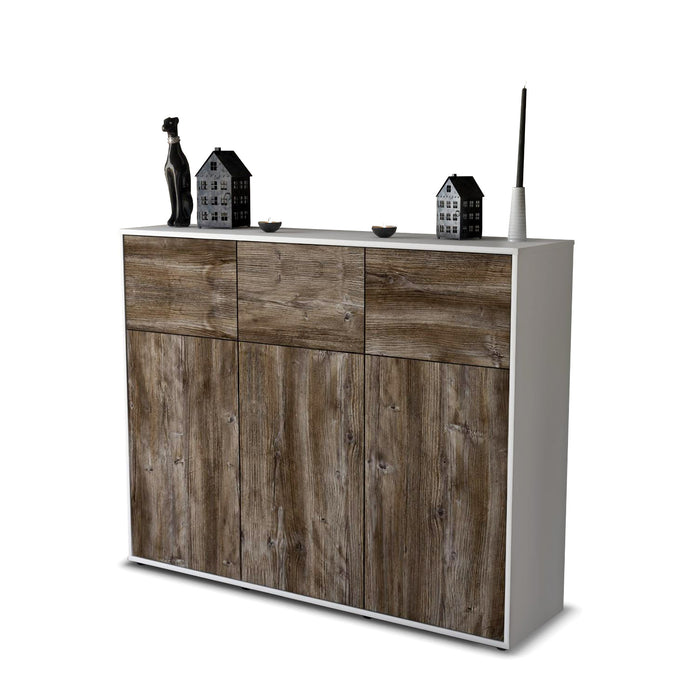 Highboard Marisa, Treibholz Seite (136x108x35cm) - Dekati GmbH