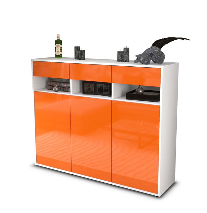 Highboard Marlene, Orange Seite (136x108x35cm) - Dekati GmbH