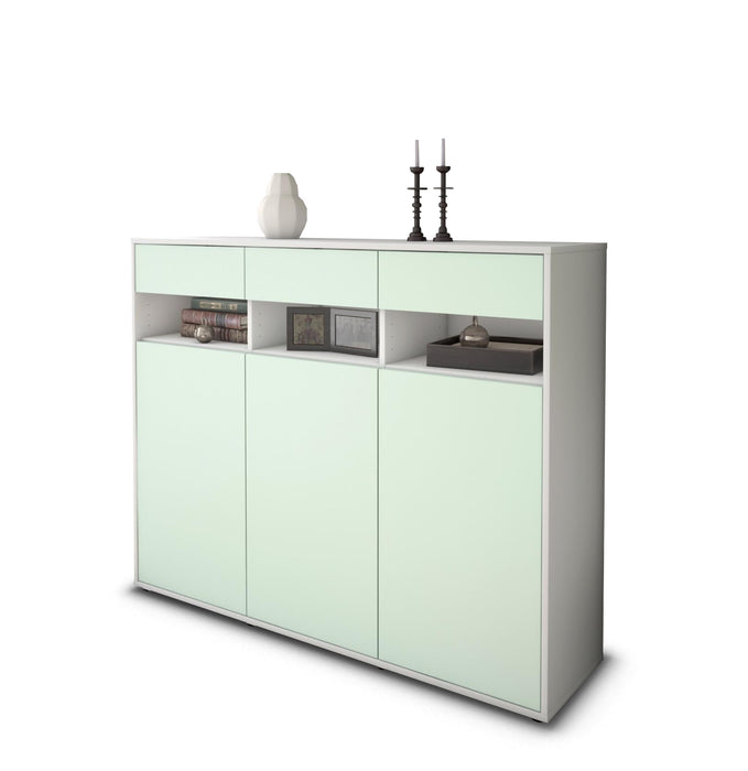 Highboard Marlene, Mint Seite (136x108x35cm) - Dekati GmbH